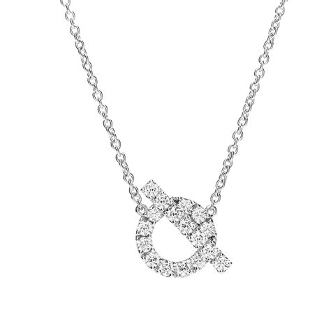 hermes white gold diamond finesse|Hermes 18k diamond finesse.